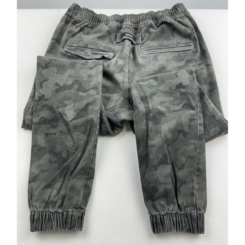 Zanerobe Sureshot Jogger Mens 29x28 Camo Drawstring Pants Green - Picture 13 of 15